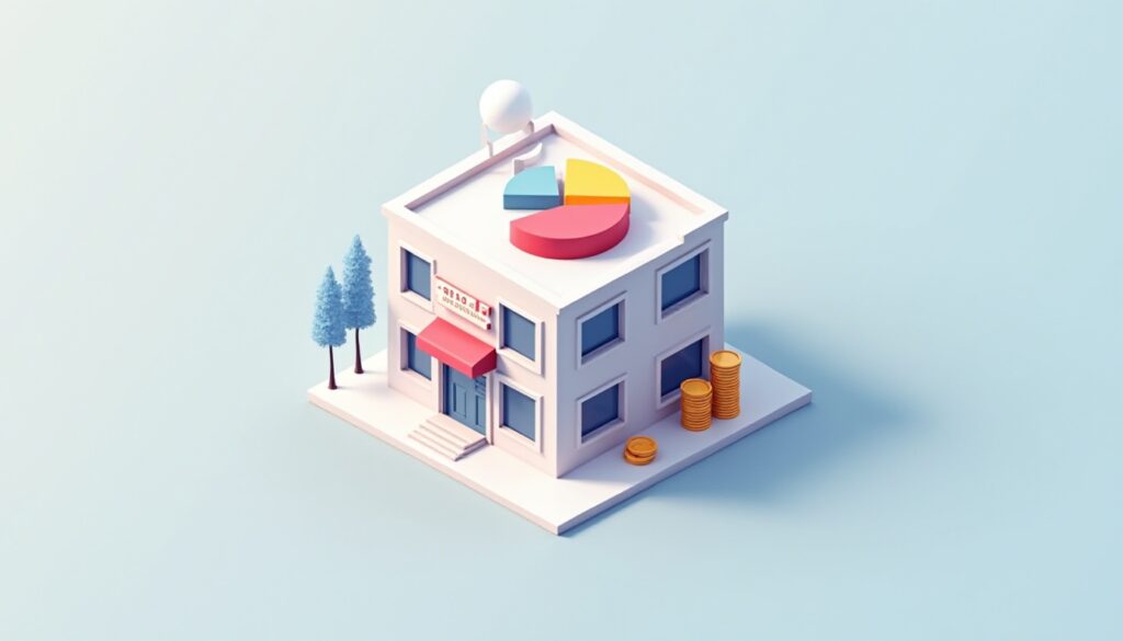 Rendu 3d batiment et graphiques